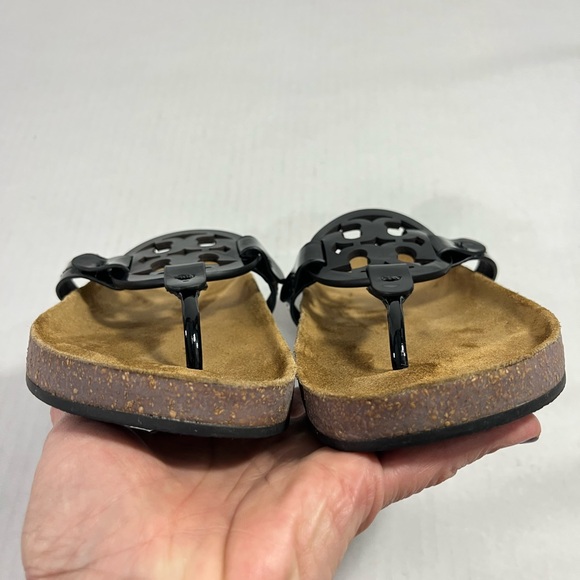 TORY BURCH PATENT LEATHER MILLER CLOUD SANDAL - Picture 5 of 16